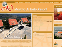Tablet Screenshot of mashtaresort.com
